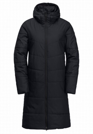 Navy Jack Wolfskin Deutzer Women Coats | 86607998