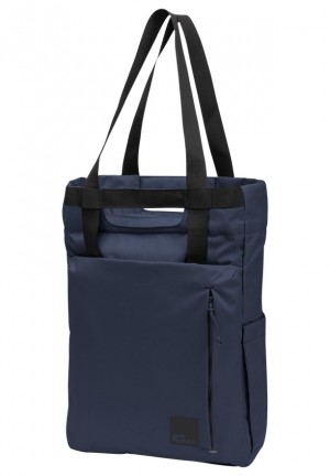 Navy Jack Wolfskin Ebental Men Shoulder Bags | 12934924