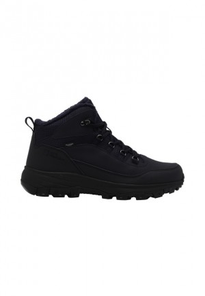Navy Jack Wolfskin Everquest Texapore Mid Men Winter Shoes | 60266827