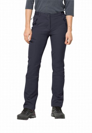 Navy Jack Wolfskin Geigelstein Women Hiking Pants | 34290212