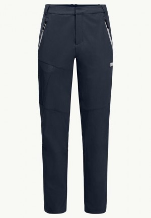 Navy Jack Wolfskin Glastal Winter Men Pants | 65795336