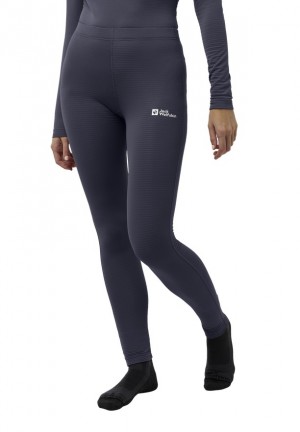 Navy Jack Wolfskin Infinite Warm Women Tight | 79908427