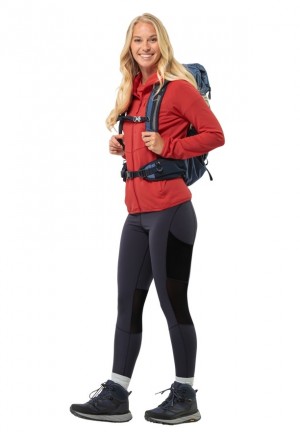 Navy Jack Wolfskin Kensteig Women Tight | 93927107