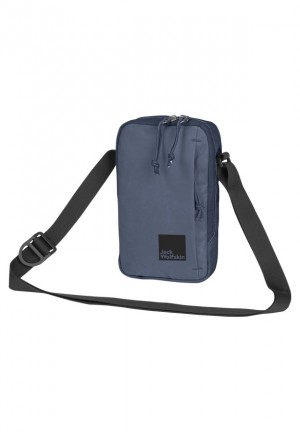 Navy Jack Wolfskin Konya Men Shoulder Bags | 41477303