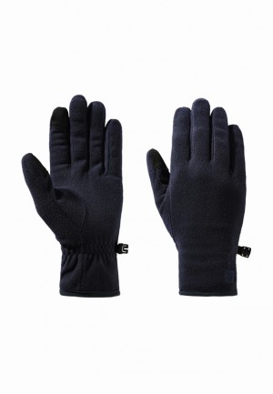 Navy Jack Wolfskin Real Stuff Men Gloves | 49775706