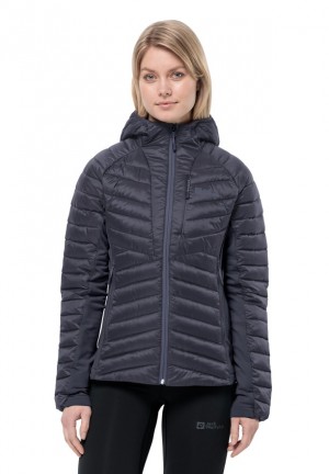 Navy Jack Wolfskin Routeburn Pro Ins Women Jackets | 70711460