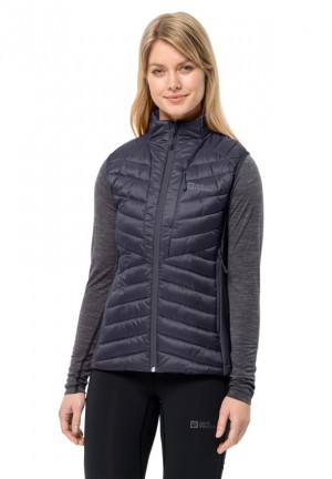 Navy Jack Wolfskin Routeburn Pro Ins Women Vest | 37988979