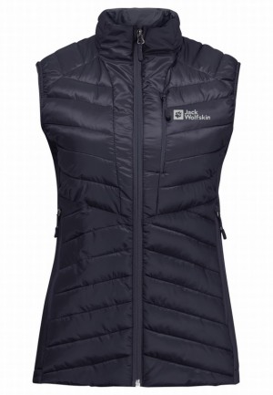 Navy Jack Wolfskin Routeburn Pro Ins Women Vest | 93177256