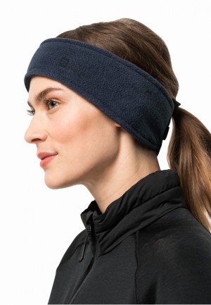 Navy Jack Wolfskin Vertigo Men Headband | 57089413