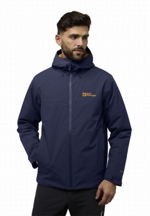 Navy Jack Wolfskin Wisper Ins Men Jackets | 94683240