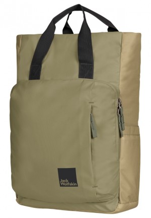 Olive Jack Wolfskin Hoellenberg Men Daypack | 85248205