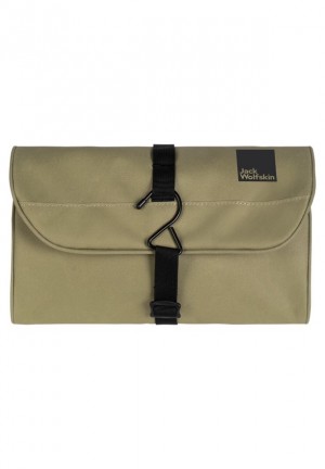 Olive Jack Wolfskin Konya Men Wash Bag | 95233202