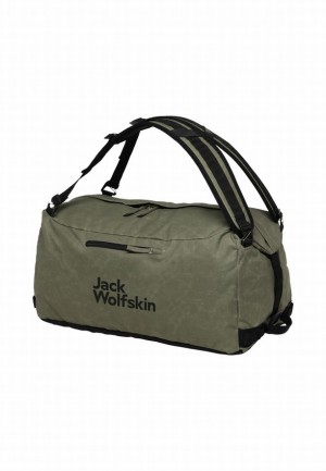 Olive Jack Wolfskin Traveltopia 45 Women Duffle Bags | 27703211