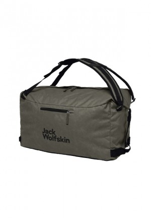 Olive Jack Wolfskin Traveltopia 65 Men Duffle Bags | 25539849