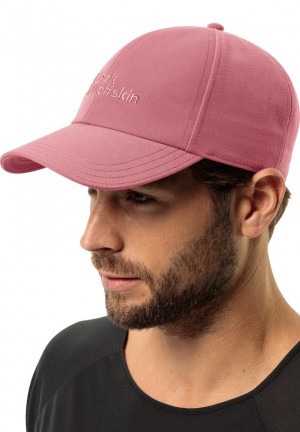 Pink Jack Wolfskin Brand Men Baseball Caps | 27517366