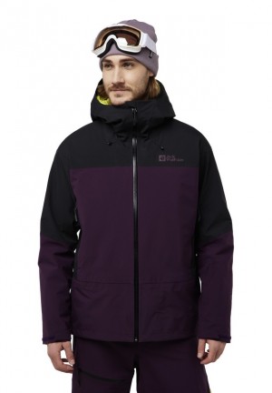 Purple Jack Wolfskin Alpspitze Tour 3l Ski Men Jackets | 19470918
