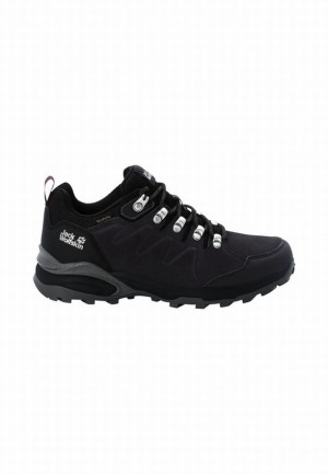 Purple Jack Wolfskin Refugio Texapore Low Women Hiking Shoes | 34508932