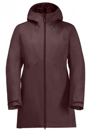 Red Jack Wolfskin Heidelstein Ins Women Winter Jackets | 32371809