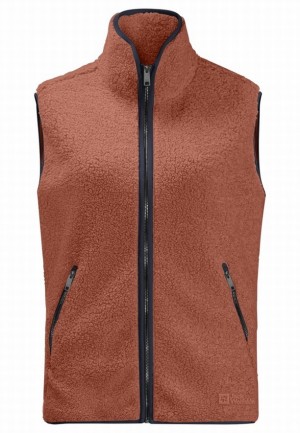 Red Jack Wolfskin High Curl Women Vest | 90901574