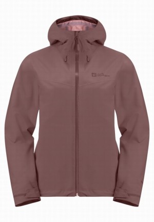 Red Jack Wolfskin Highest Peak 3l Women Rain Jackets | 29981079