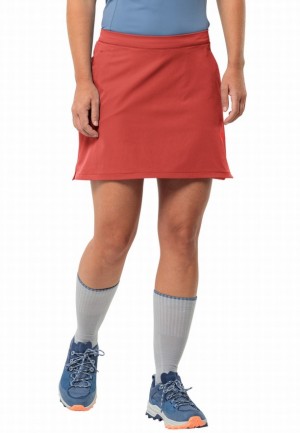 Red Jack Wolfskin Hiking Alpine Women Skorts | 17146523