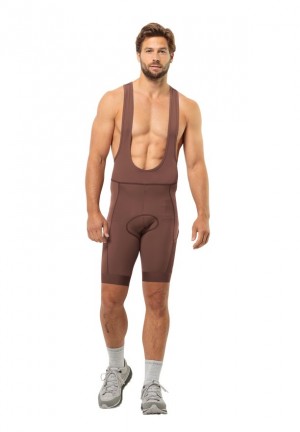 Red Jack Wolfskin Morobbia Bib Men Shorts | 89385630