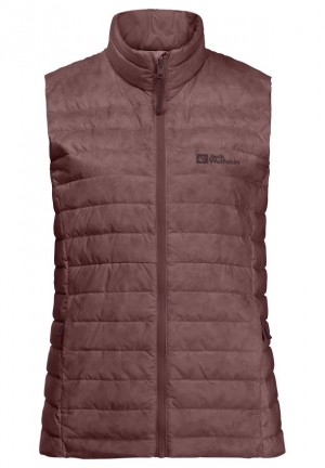Red Jack Wolfskin Pilvi Down Women Vest | 35926754