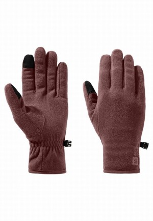 Red Jack Wolfskin Real Stuff Women Gloves | 20063329