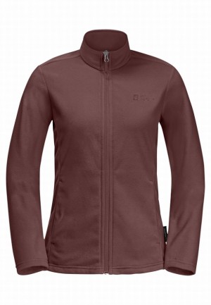 Red Jack Wolfskin Taunus Fz Women Fleece Jackets | 29065147