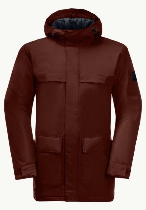 Red Jack Wolfskin Winterlager Men Coats | 41603502