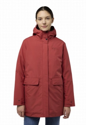 Red Jack Wolfskin Wintertor Women Coats | 90119564