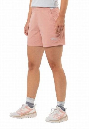 Rose Jack Wolfskin Prelight Women Shorts | 96181779