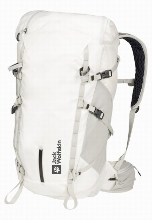 White Jack Wolfskin 3d Prelight Rise 35 Women Hiking Backpack | 19564676
