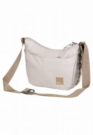 White Jack Wolfskin Honigberg Women Shoulder Bags | 52932626