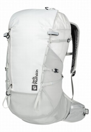 White Jack Wolfskin Prelight Vent 20 Women Hiking Backpack | 95472597