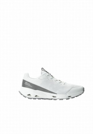 White Jack Wolfskin Prelight Vent Low Men Hiking Shoes | 93566757