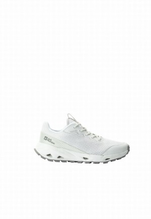 White Jack Wolfskin Prelight Vent Low Women Hiking Shoes | 15174559