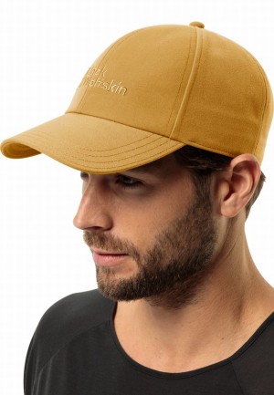 Yellow Jack Wolfskin Brand Men Baseball Caps | 67794944