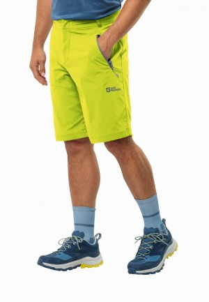 Yellow Jack Wolfskin Glastal Men Shorts | 52925130