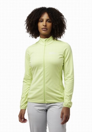 Yellow Jack Wolfskin Prelight Trail Fz Women Jackets | 87172122
