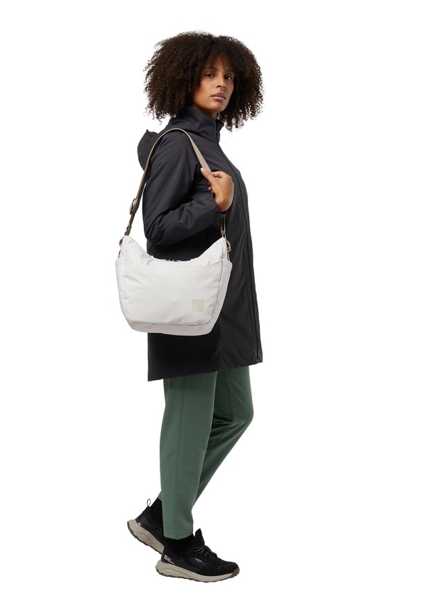 Beige Jack Wolfskin Burgweg Men Shoulder Bags | 27243405