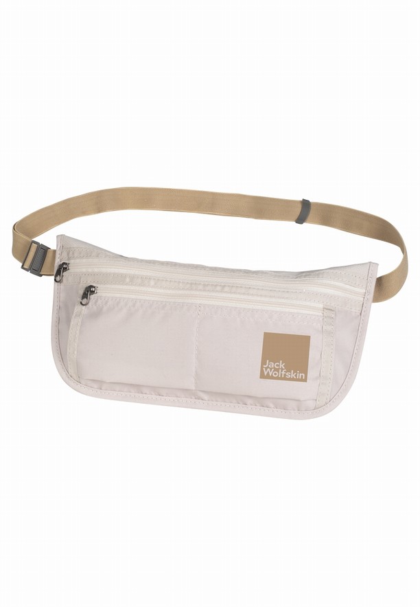 Beige Jack Wolfskin Document Belt De Luxe Men Bum Bag | 61463841