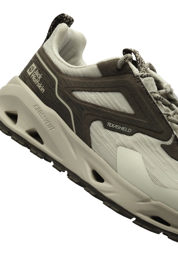 Beige Jack Wolfskin Prelight Texashield Low Men Hiking Shoes | 40362156