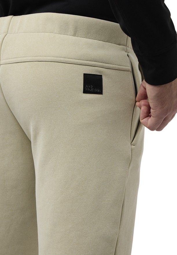 Beige Jack Wolfskin Wanderest Men Hiking Pants | 55073422