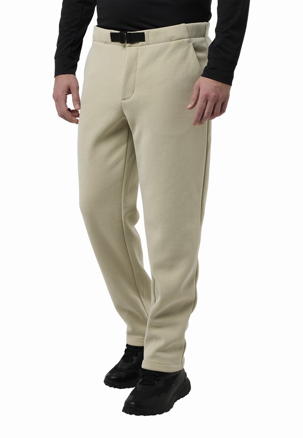 Beige Jack Wolfskin Wanderest Men Hiking Pants | 55073422