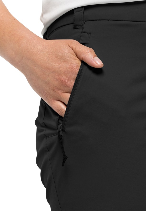 Black Jack Wolfskin Activate Light 3/4 Women Pants | 45707483