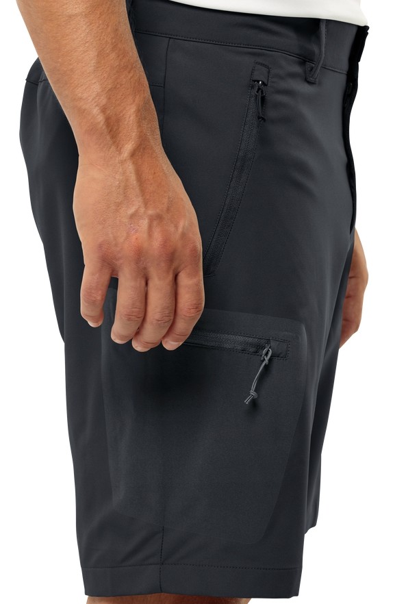 Black Jack Wolfskin Active Track Men Shorts | 25858676