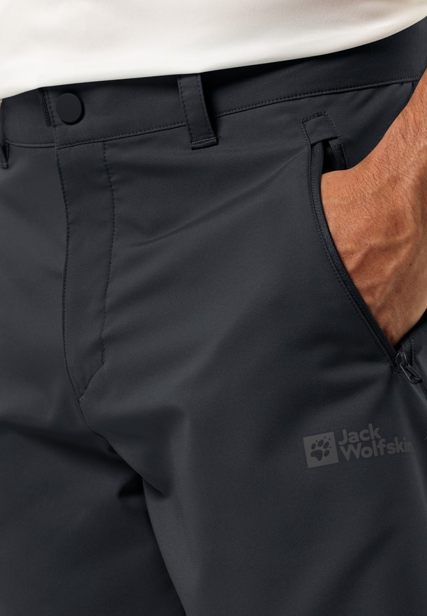Black Jack Wolfskin Active Track Men Shorts | 25858676