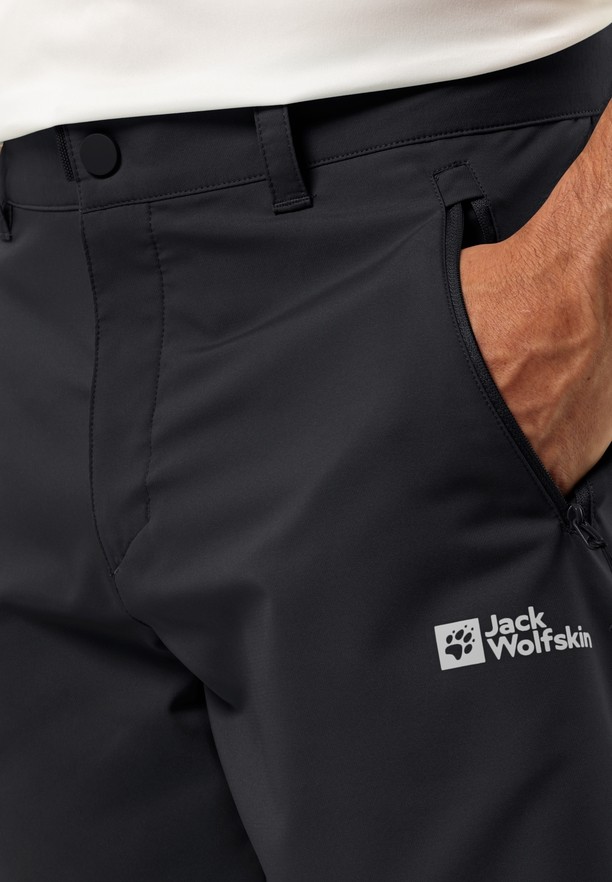 Black Jack Wolfskin Active Track Men Shorts | 96248587