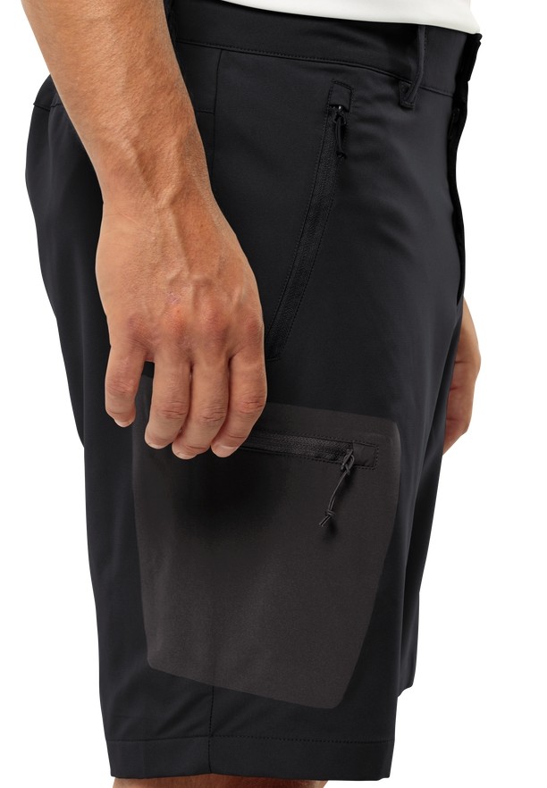 Black Jack Wolfskin Active Track Men Shorts | 96248587